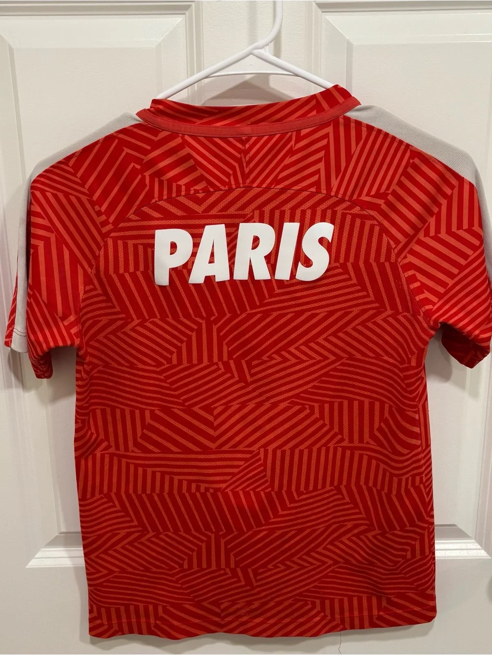 NIKE PSG PARIS SAINT-GERMAIN FOOTBALL SHIRT SOCCER JERSEY BOYS LRG